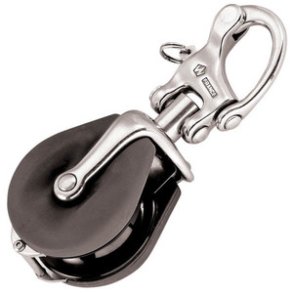 Wichard Kaste blok 55 mm enkelt/hv