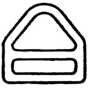 Wichard Triangel m. tvrpind, 6 mm